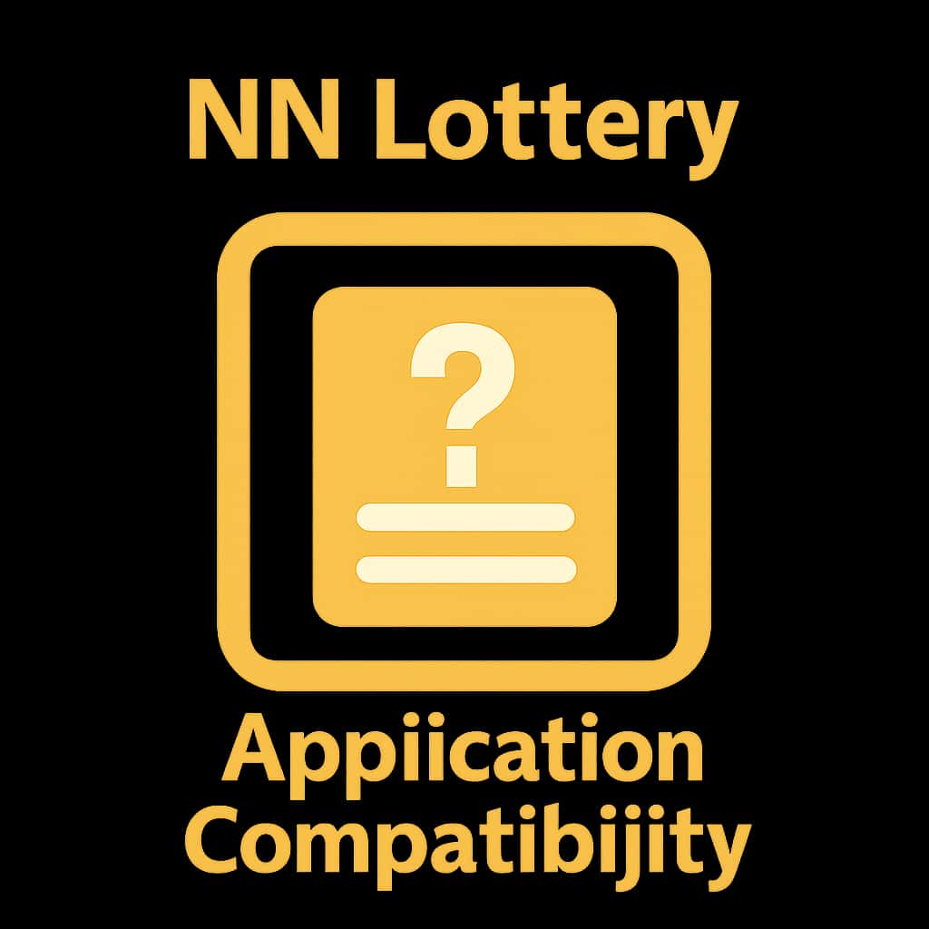A badge symbolizing NN Lottery Application Compatibility.
