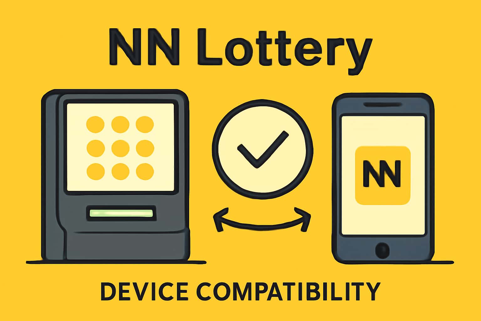 Informational scene depicting NN Lottery Device Compatibility