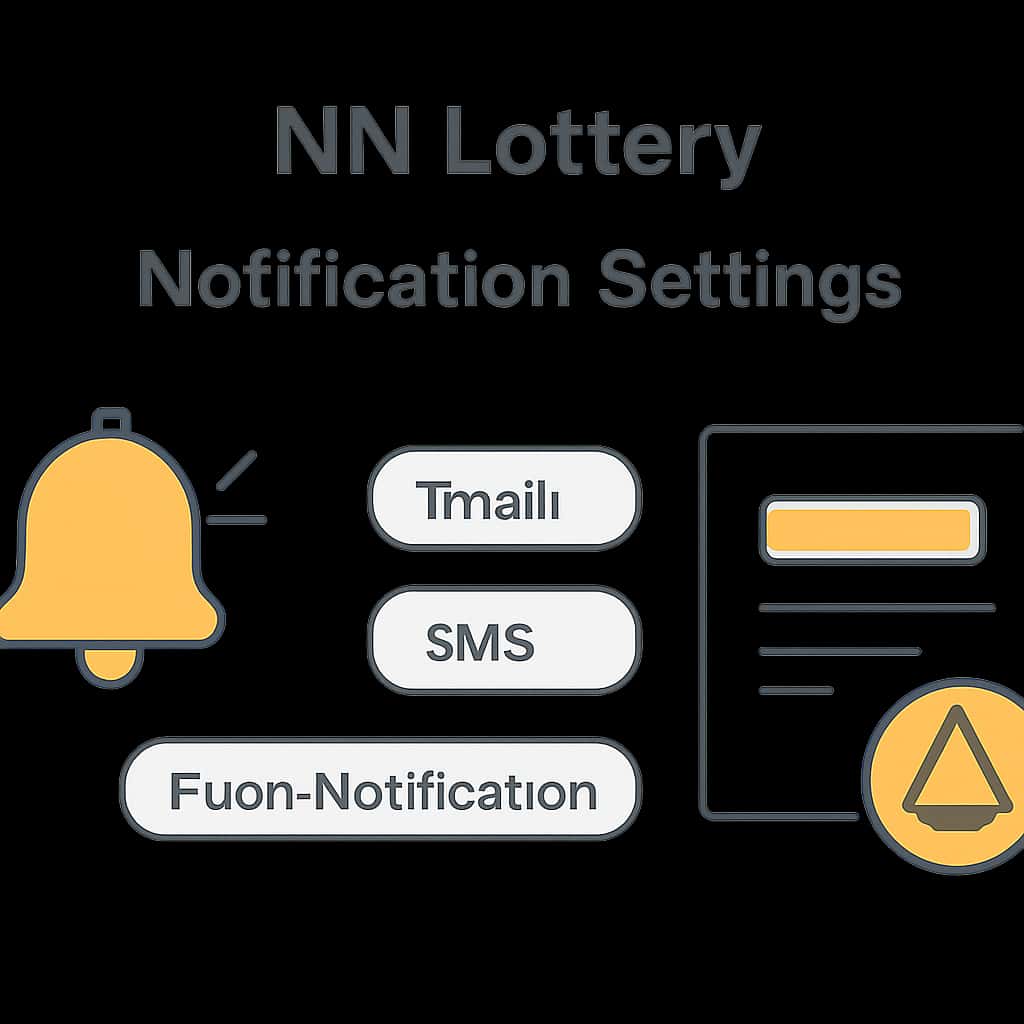 An educational diagram on NN Lottery Notification Settings.