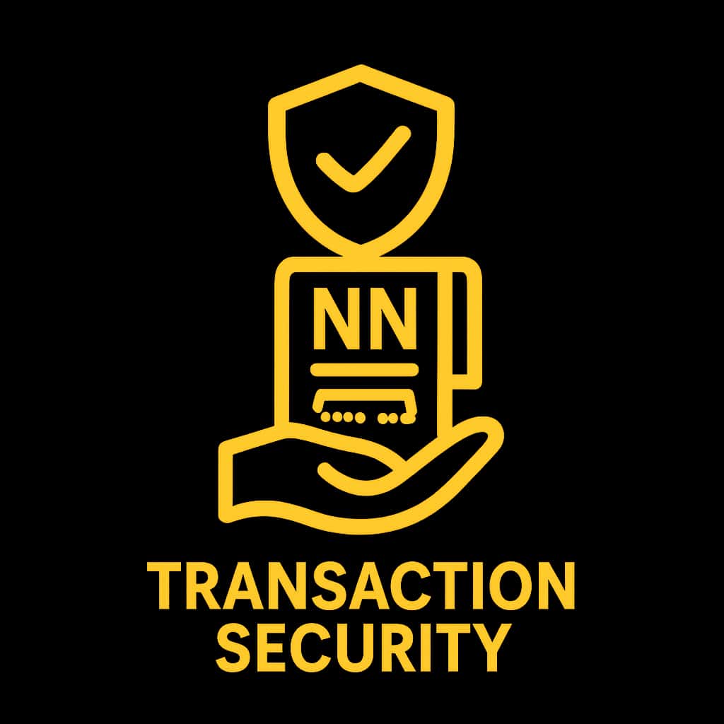 An icon representing NN Lottery Transaction Security.