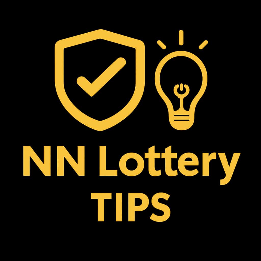 A badge representing secure tips for NN Lottery accounts.